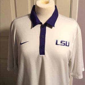 Nike Dri Fir LSU polo